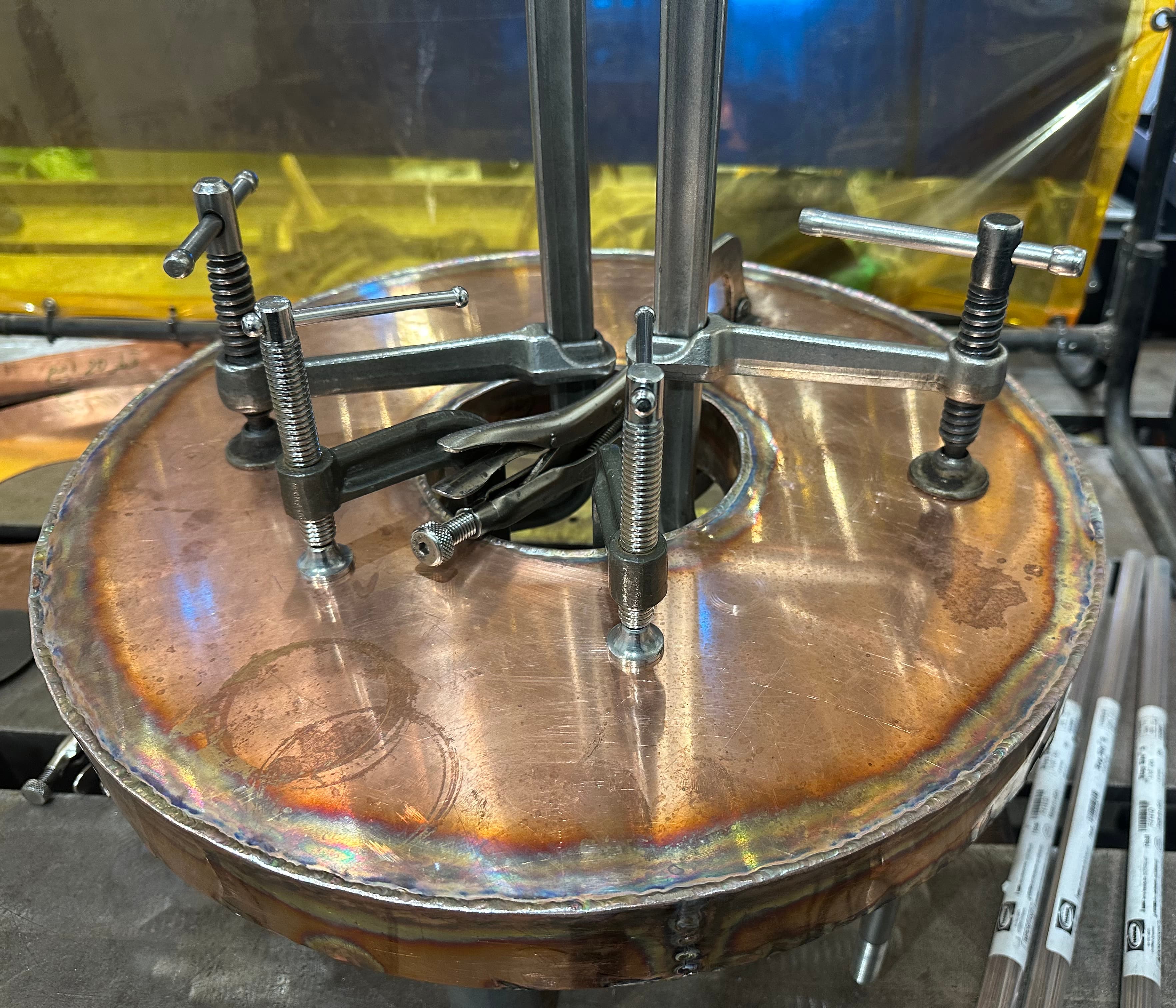 TIG Welding on Copper